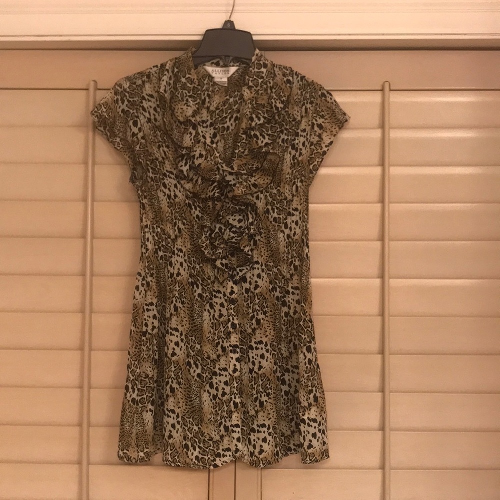 Jungle-print Tunic